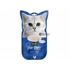 Kit Cat Purr Puree Plus Joint Care Chicken & Glucosamine 15g x 4pcs, KC-3246, cat Treats, Kit Cat, cat Food, catsmart, Food, Treats